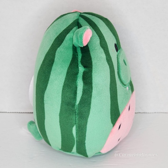 DAMARIS 🍉🦛 Watermelon Hippo Crossover Original Squishmallow By Kellytoy NWT - Picture 3 of 8